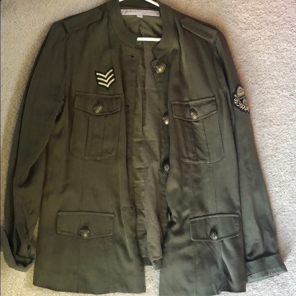 Guess army style button up jacket - Picture 1 of 4